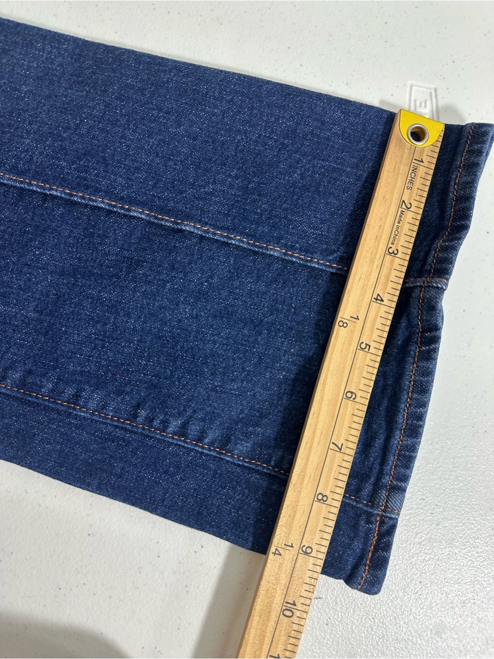 LOFT The Slim Flare Women’s Size 28/6 Stretch Denim Blue Jeans Casual - Picture 14 of 14
